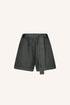 By-Bar June linen shorts charcoal